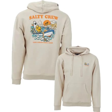 Hoodie met gescreenede patronen Salty Crew Downtime