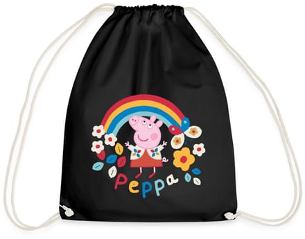 Peppa Pig Regenboog Gymtas
