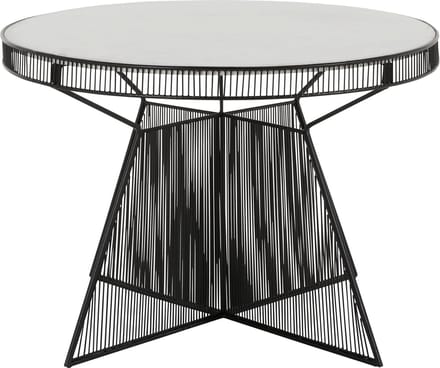 Elmo-Salontafel - Zwart Marmerlook