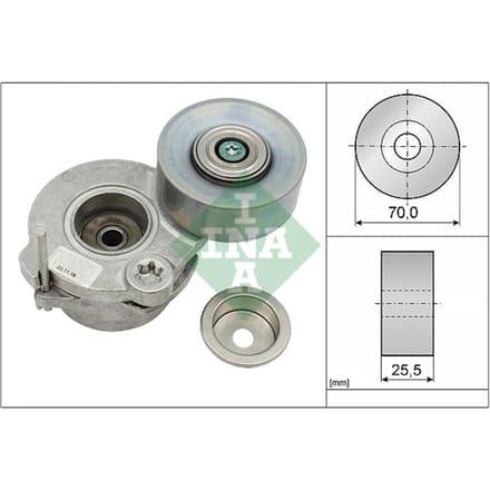 Schaeffler Ina Spanarm, V-ribbelriem INA 534 0672 10