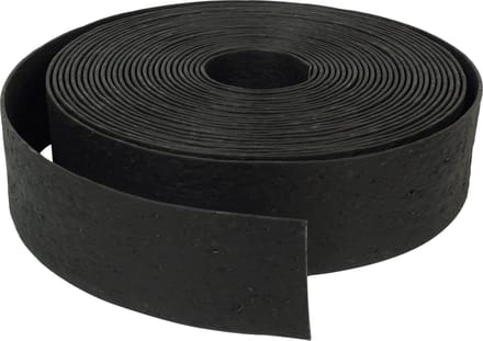 Nature - Borderrand op rol - 12cm x 24m - 5mm dik - zwart - perkrand met textuur