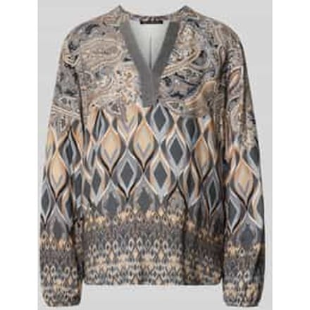 Relaxed fit tuniekblouse van pure viscose, model 'September'