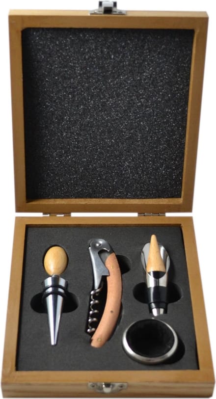 Secret de Gourmet - Sommelier set - geschenkdoos - 4 delig