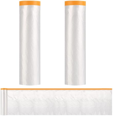 Dailygoody - Afdekfolie met Plakband - 200 cm x 20 m - Bescherming