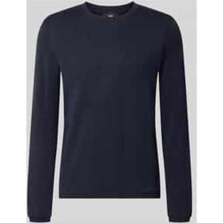 Shirt met lange mouwen met ronde hals model 'Baldi'