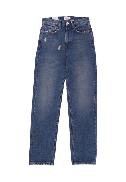 Damesjeans W Recht denim Denim