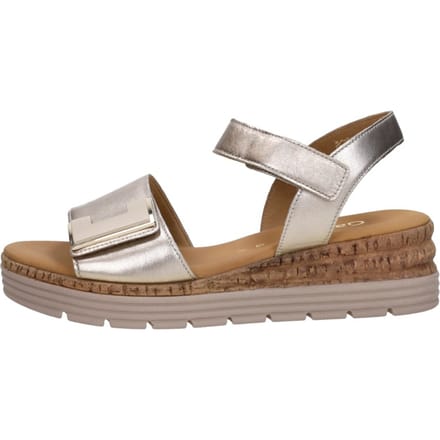 Gabor - Sandalen Plat Goudkleur 35.5