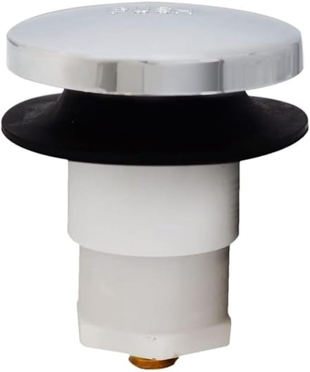 Set van 20 Badkuip Afvoerpluggen met 3/8 Inch Schroefdraad - Gepolijst Chroom