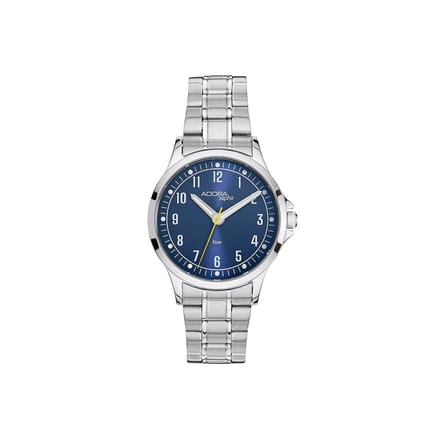 Saphir Adora Dameshorloge AS4647 – Ø32 mm – Edelstaal – Saffierglas – Quarts – 5 ATM waterdicht – Faltsluiting