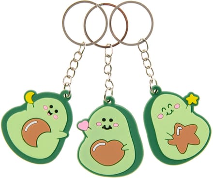 Duckiez Sleutelhanger Avocado - 48 stuks