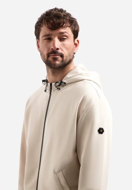 Sweatvest met capuchon