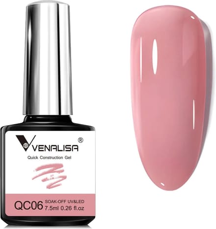 Venalisa BIAB Roze - 7.5 ml - Roze BIAB - Builder Gel - BIAB Nagellak - Builder in a Bottle