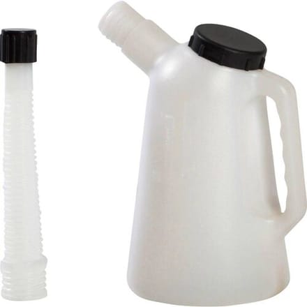 Maatkan/oliekan met flexibele tuit en verdeling - Maat: 1000ml