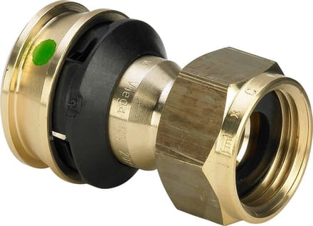 Viega Raxofix-aansluitkoppeling, d 25mm, G 1 siliciumbrons Model 5363, 646448