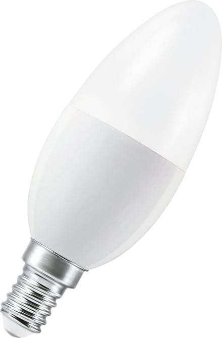 LEDVANCE LED lamp - Lampvoet: E14 - Warm wit - 27- K - 5 W - SMART+ WiFi Candle Dimmable