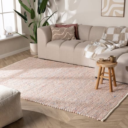 NATURL. Wollen vloerkleed - Feline Pastel | Isolerend en zacht - 280x380cm