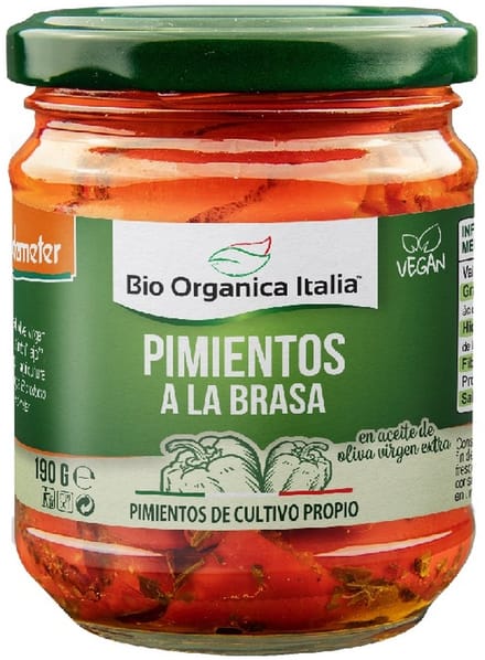 Bio Organica Italia Paprika Gegrild (190 gr)