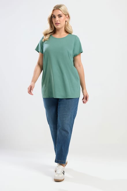 Yours Lichtgroen Core Tshirt Size 42
