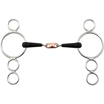 Kaak pessoa met 4 rubberen ringen Premier Equine
