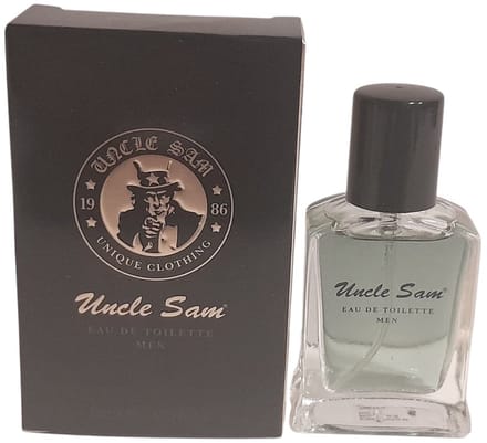 Uncle Sam Unique Clothing Black Eau de Toilette - mini parfum - Heren Parfum 15 ml