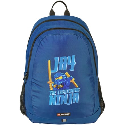 LEGO Ninjago School Backpack, voor een jongen, Blauw, Rugzak, maat: One size