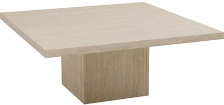 Salontafel Travertino 100x100cm Kare Design