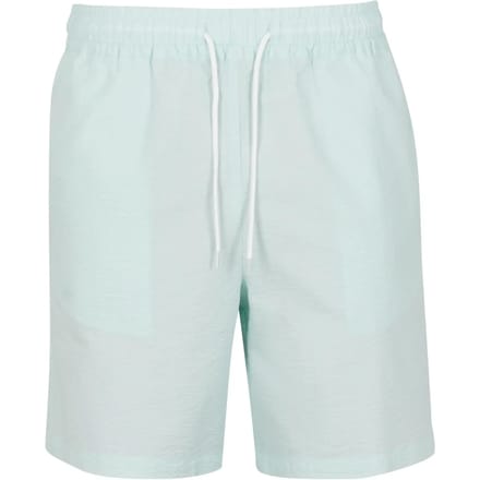 Urban Classics - Basic Seersucker Korte broek - S - Mintgroen