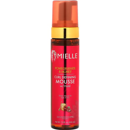 Krul Definiërende Mousse met Fixatie, Granaatappel & Honing, 222 ml (7.5 fl oz) red