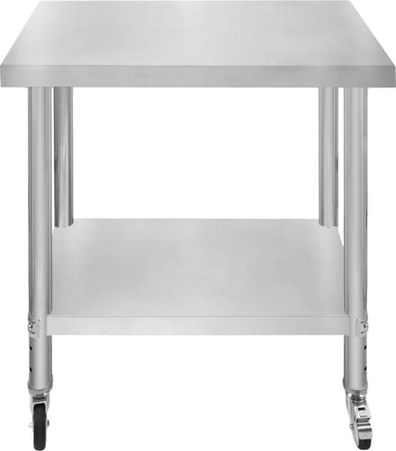Werktafel - zilver - 86x76x45 cm - 160 kg draagvermogen