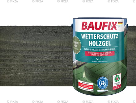 BAUFIX Houtbeschermende Gel- Beits dennengroen 5 Liter