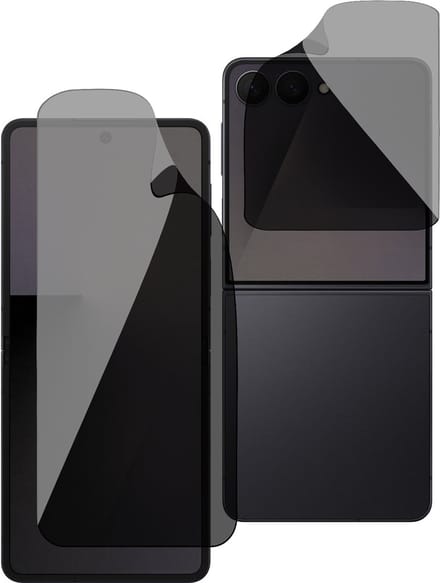 Privacy Screenprotector geschikt voor Samsung Galaxy Z Flip 7 - 1x FlexGuard Screen Protector
