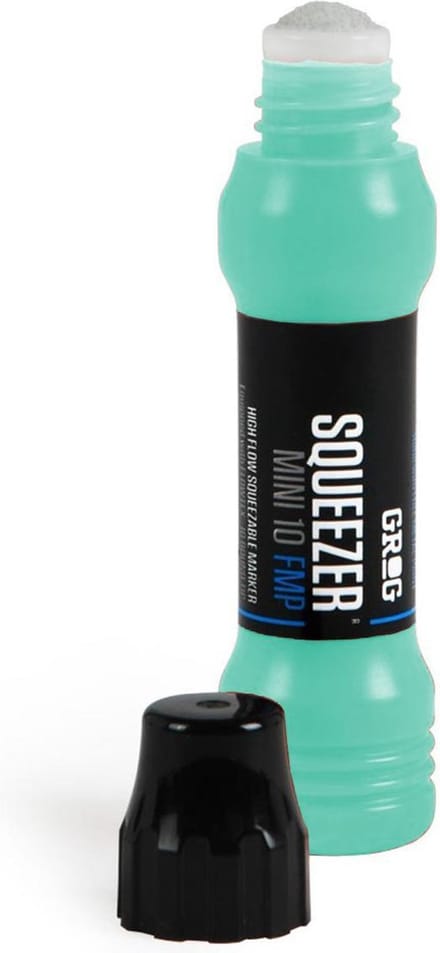 Grog Squeezer Paint Mini Verfstift - Aqua Groen - Schrijfbreedte 10mm Stift