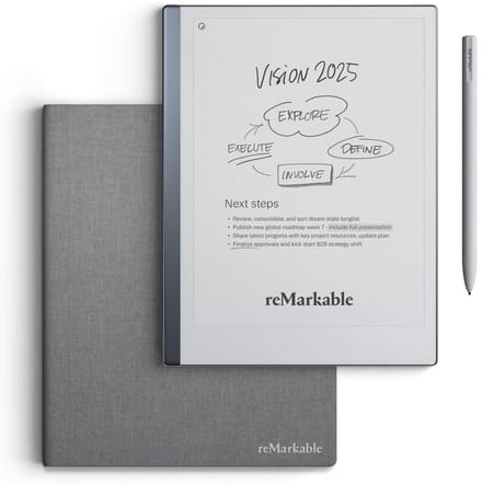 reMarkable 2 Bundle met Marker Basic en Folio Case Grey
