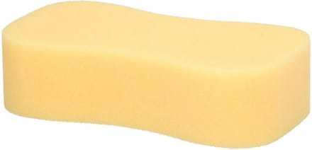 *** Heble® - 2 stuks Spons - 22x11x6 cm - Geel ***
