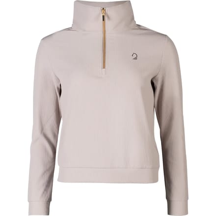 Dames sweatshirt met 1/2 rits Lauria Garrelli Limone