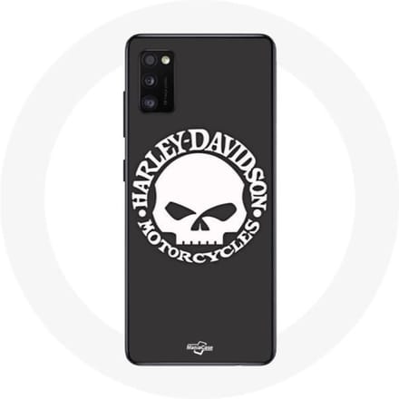 Samsung Galaxy A41 hoesje Harley Davidson Motors Schedel
