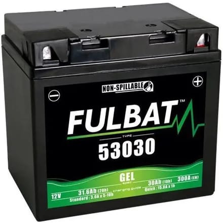 Gel motorfiets accu Fulbat 53030