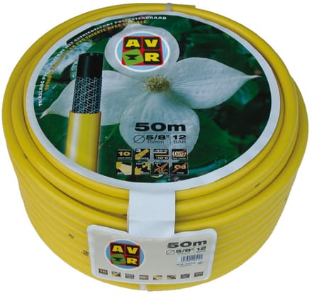 Talen Tools - Tuinslang - Getricoteerd - High Twist Resistant - 3/4 inch - 25 meter - Geel