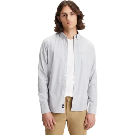 Dockers Oxford 2.0 Lange Mouwen Overhemd Blauw S Man