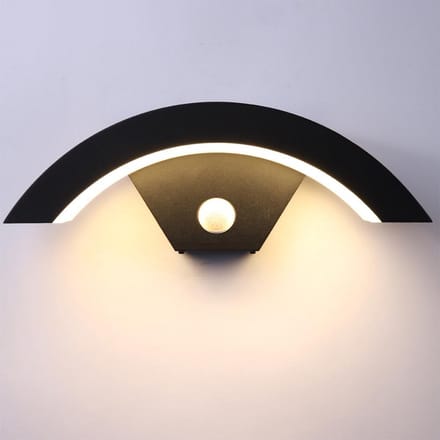 Buitenlamp met Beweginssensor - Buitenverlichting met Sensor - Buitenlamp LED