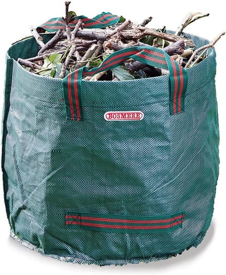 Tuinafvalzak - Compostzak Opruimzak - Tuinafval Verzamelen - Semi-rigide Constructie - 63 Liter - Groen