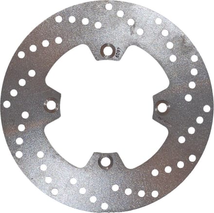 Ebc D-series Solid Round Offroad Md6097d Achterste Remschijf Zilver