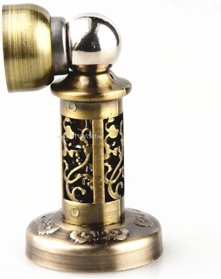 Deurstoppers Vloer - Deurhouder Muur - Bescherming Interieur - Strak Modieus Design - 1 Stuk - Zilver