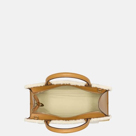 Laurent David Brit Teddy handtas cognac