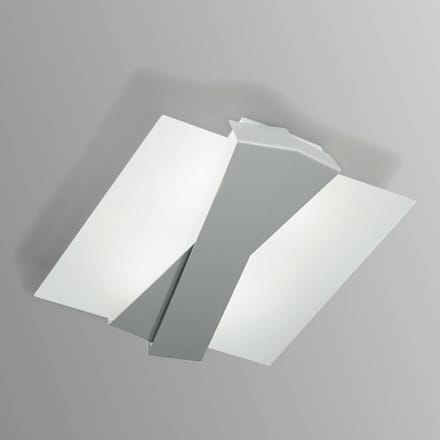 Linea Light Moderne plafondlamp ZIG ZAG, aluminium
