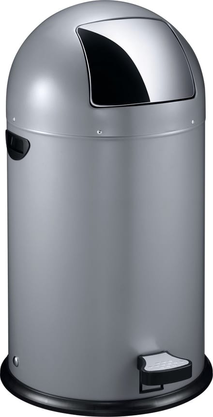 EKO - Kickcan 33 liter - Steel - lichtgrijs - Prullenbak