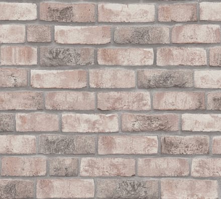 BAKSTENEN BEHANG | industrieel - Grijs Beige - A.S. Création Elements 2