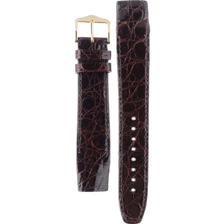 Hirsch 18800810OE-1-20 Genuine Croco - Open End Horlogeband