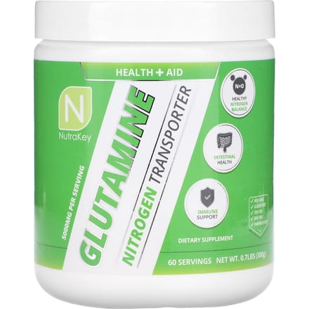 Nutrakey, Glutamine, 0,32 kg (300 g)