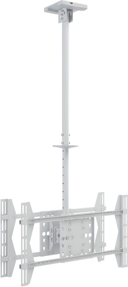 Multibrackets M Public Ceilingmount Large Back to Back White 3000 - Max 60 kg - recommended for 70"